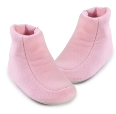 Pantufa rosa antigo infantil de soft +3 anos Dedeka