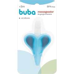 Massageador de Gengiva Banana Azul +3m Buba