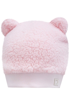  Gorro Peluciado Orelha Rosa Bebê Kukiê