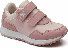 Tênis Walk Mini 23/27 Rosa Ballet/Rosa Claro Klin