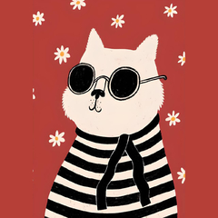 Ímã - fashion cat - comprar online