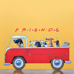 Ímã - Friends - comprar online