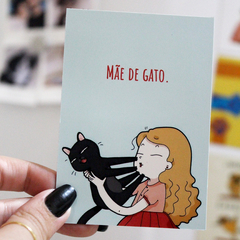 Ímã - mãe de gato