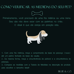 Colete Pet Cut - loja online