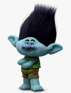 PERSONAJE TROLLS RAMON CORRUGADO PLOTEADO