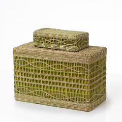 Frasco Rattan Decorativo