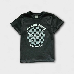 REMERA MY OWN RULES - PIANETINO