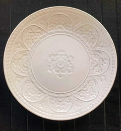 Platos X 6 Playo Ceramica 21,5 Cm Vintage Labrado
