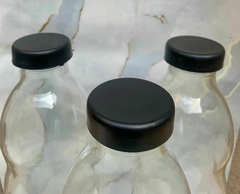 Botella X 4 Unid De Vidrio Con Tapa 1 Litro Jugo Agua - tienda online