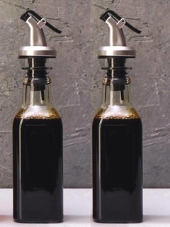 Set X 2 Botellas Aceitera/vinagrera Aceite/vinagre 150ml - comprar online