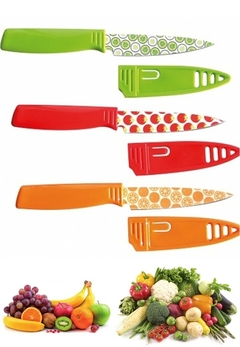 Set X 3 Cuchillos P/fruta /verduras/legumbres en internet