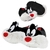 Pantufa 3D Frajola Original Oficial Looney Tunes - Zona Criativa