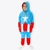 Pijama Kigurumi Infantil Capitão América - Zona Criativa