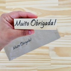 CARIMBO MUITO OBRIGADA!