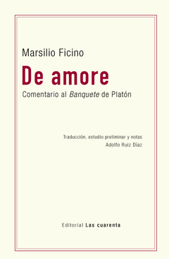 De Amore de Marsilio Ficino (En papel)