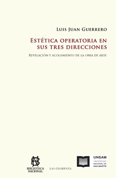 Estética operatoria en sus tres direcciones de Luis Juan Guerrero (Digital)