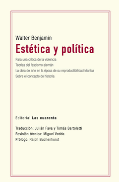 Estética y política de Walter Benjamin (Digital)