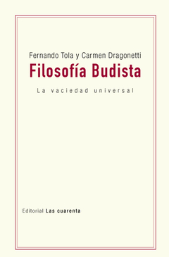 Filosofía budista de Fernando Tola y Carmen Dragonetti (Digital)
