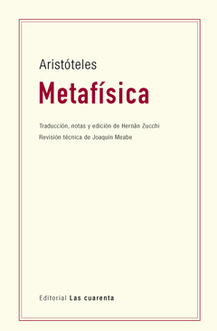 Metafísica de Aristóteles (En papel)