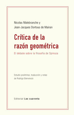 Crítica de la razón geométrica de Malebranche y Dortous de Mairan (En papel)