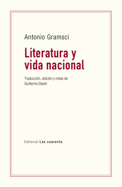 Literatura y vida nacional de Antonio Gramsci (Papel)