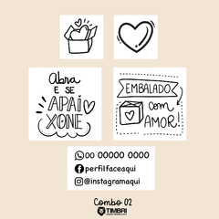 COMBO EMBALANDO COM AMOR - comprar online