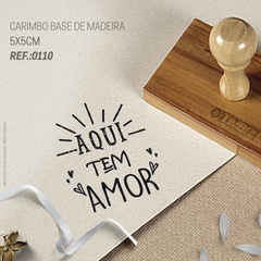 CARIMBO - AQUI TEM AMOR