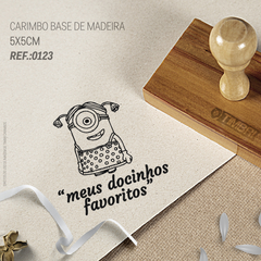 CARIMBO - "MEUS DOCINHOS FAVORITOS"