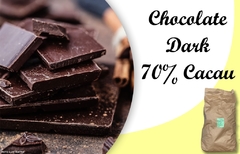 CHOCOLATE DARK 70% CACAU EM KIBBLES 750g