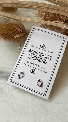 AROS UNICORNIO ACERO