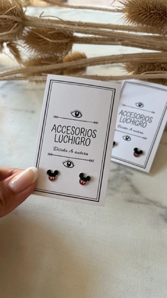 AROS MICKEY ACERO - Accesorios Luchigro