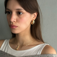 AROS BIG DROP GOLD - Accesorios Luchigro