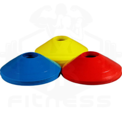 Kit Mini Cone 20 Peças - Jr fitness - Equipamentos para Musculação