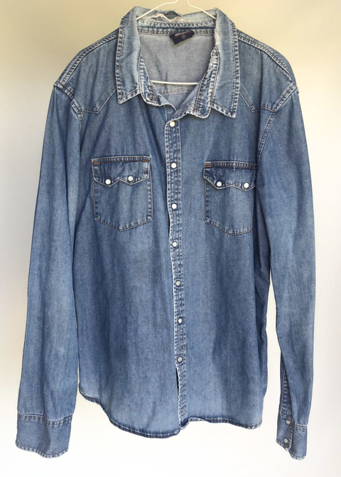 Camisa hombre (jean) 0035