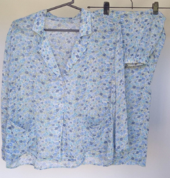 Conjunto pijama mujer 005 ( 3 piezas )