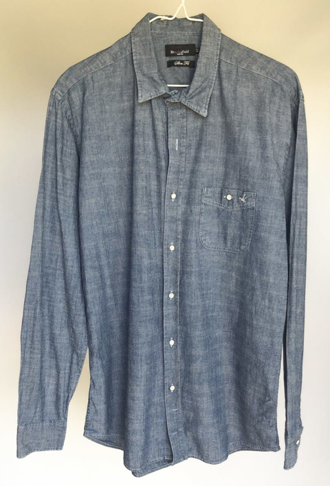 Camisa hombre (jean) 0037