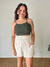 Cropped Malu dupla face Folhagem Verde - comprar online