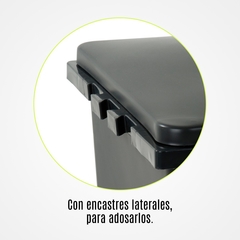 Recipiente Adosable con Tapa Plana 60 Lts. Plástico Colombraro en internet