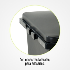 Recipiente Adosable Tapa Plana 100 Lts. Plástico Colombraro - comprar online