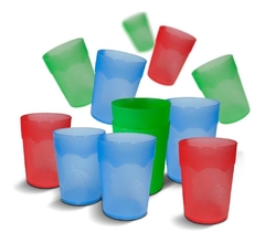 Set de 4 Vasos Tutti-Frutti Plástico Colombraro - comprar online