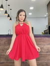 Vestido princesa vermelho