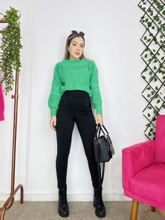 Tricot Ellen verde na internet