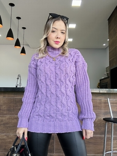 Tricot Sofia lilás