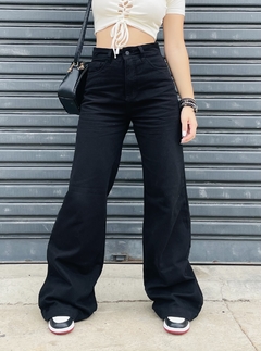 Calça Wide leg black - Lady Lala 