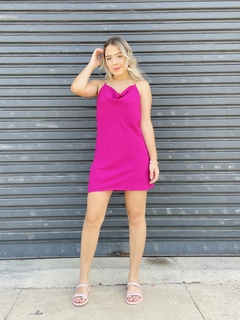 Vestido Giulia Fúcsia - comprar online