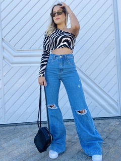 Calça Wide leg Cloe - Lady Lala 