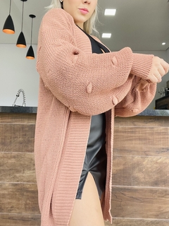 Cardigan tricot Becky bege - comprar online