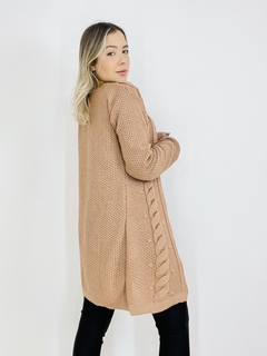 Cardigan tricot Livia bege - Lady Lala 