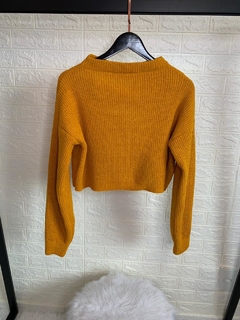 Tricot mousse Canadá caramelo - comprar online