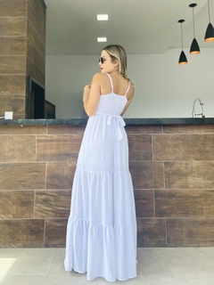 Vestido Luísa branco - Lady Lala 